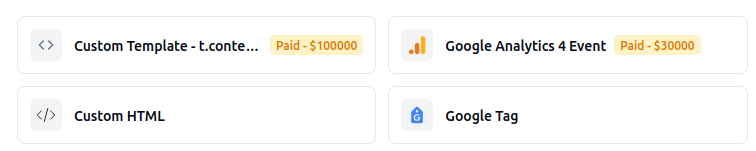 Tech stack analysis dashboard